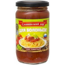 Соус для болоньезе СЛАВЯНСКИЙ ДАР томатный, 260г в магазинах Лента