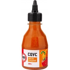 Соус 365 ДНЕЙ Кисло-сладкий, 200г в магазинах Лента