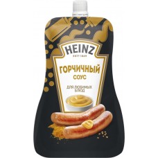 Соус HEINZ Горчичный, на основе растительных масел, 200г в магазинах Лента