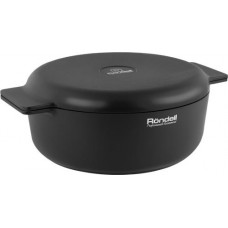 Сотейник RONDELL Modern, с крышкой, литой алюминий, индукция, 3.2л, Арт. 1730-RD-01 в магазинах Лента