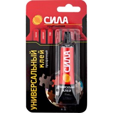 Клей СИЛА SUBL1-15 универсальный прозрачный BL-1, 15мл в магазинах Лента