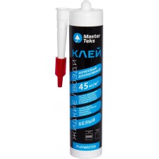 Клей MASTERTEKS ProfiMaster, жидкие гвозди, акриловый, 45 кг/м2, декоративный Арт. 9753296,528г в магазинах Лента