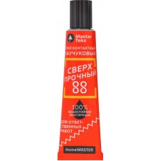 Клей контактный MASTERTEKS HomeMaster, каучуковый 88 сверхпрочный, Арт. 9753181, 40мл в магазинах Лента