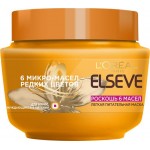 Маска для волос ELSEVE Роскошь 6 масел, питательная, 300мл