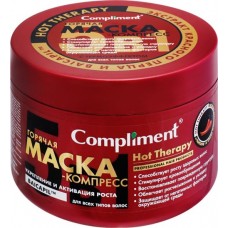 Маска для всех типов волос COMPLIMENT Hot Therapy Укрепление и активация роста, 500мл в магазинах Лента
