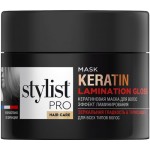 Маска для волос STILYST Hair care Эффект ламинирования кератиновая, 220мл