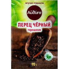 Перец черный АЙДИГО горошком, 10г в магазинах Лента