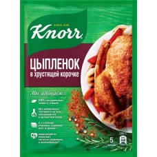 Смесь KNORR На второе Цыпленок в хрустящей корочке, 29г в магазинах Лента