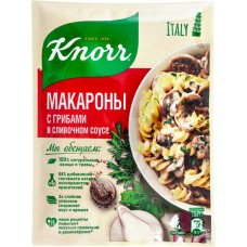 Смесь KNORR На второе Макароны в сливочном соусе с грибами, 26г в магазинах Лента