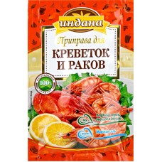 Приправа для креветок и раков ИНДАНА, 15г в магазинах Лента