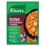 Смесь для приготовления KNORR Паэлья рис по-испански с шафраном, 28г Смесь для приготовления KNORR Паэлья рис по-испански с шафраном, 28г