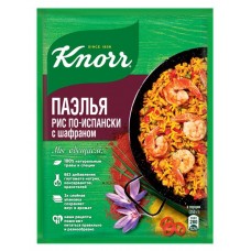 Смесь для приготовления KNORR Паэлья рис по-испански с шафраном, 28г в магазинах Лента