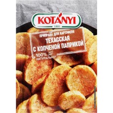 Приправа для картофеля KOTANYI Техасская с копченой паприкой, 20г в магазинах Лента