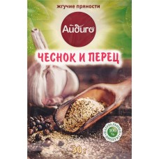 Приправа АЙДИГО Чеснок и Перец, 30г в магазинах Лента