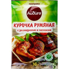 Приправа АЙДИГО Курочка румяная, с розмарином и чесноком, 30г в магазинах Лента