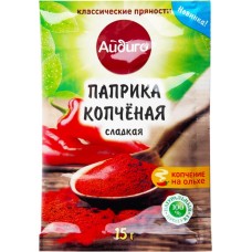 Паприка копченая АЙДИГО молотая, 15г в магазинах Лента