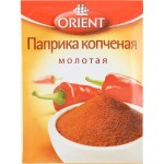 Паприка копченая ORIENT молотая, 10г Паприка копченая ORIENT молотая, 10г