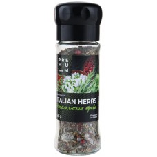 Приправа ЛЕНТА PREMIUM Итальянские травы, мельница, 55г в магазинах Лента