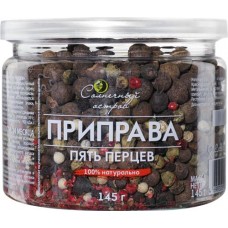 Приправа СОЛНЕЧНЫЙ ОСТРОВ Смесь 5 перцев, 145г в магазинах Лента