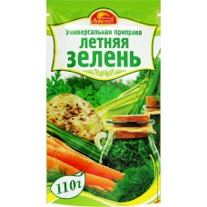 Приправа РУССКИЙ АППЕТИТ Летняя зелень, 110г в магазинах Лента