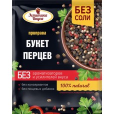 Приправа ЭСТЕТИКА ВКУСА Букет перцев, 20г в магазинах Лента