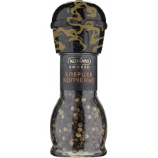 Приправа KOTANYI 5 перцев копченые, мельница, 40г в магазинах Лента