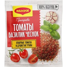 Приправа MAGGI с томатами, базиликом и чесноком, 20г в магазинах Лента