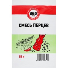 Смесь перцев 365 ДНЕЙ, 15г в магазинах Лента