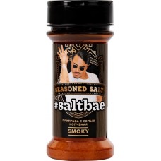 Соль #SALTBAE с дымком, мельница, 110г в магазинах Лента