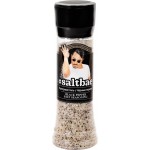 Соль #SALTBAE с черным перцем, мельница, 350г