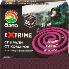 Спираль от комаров ДЭТА Extrime, 10шт + 2 подставки в магазинах Лента