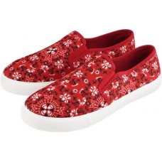 Слипоны женские INWIN Hit красные, Арт. SL212004 в магазинах Лента