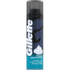 Пена для бритья GILLETTE Classic Sensitive, для чувствительной кожи, 200мл в магазинах Лента Пена для бритья GILLETTE Classic Sensitive, для чувствительной кожи, 200мл в магазинах Лента
