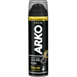 Гель для бритья и умывания ARKO 2в1 Black, 200мл Гель для бритья и умывания ARKO 2в1 Black, 200мл