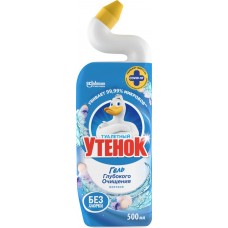 Средство для чистки унитаза ТУАЛЕТНЫЙ УТЕНОК 5в1 Морской, 500мл в магазинах Лента