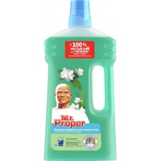 Средство для мытья полов и стен MR.PROPER Свежесть Ambi Pur Горный ручей и прохлада, 1л в магазинах Лента