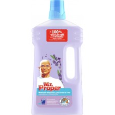 Средство для мытья полов и стен MR.PROPER Свежесть Ambi Pur Лавандовое спокойствие, 1л в магазинах Лента