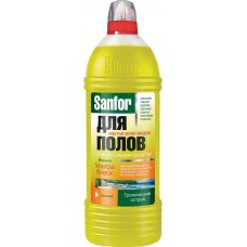 Средство для мытья полов SANFOR Ультра блеск Тропический остров, универсальное, 1л в магазинах Лента