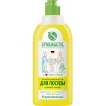 Средство для мытья посуды SYNERGETIC Лимон, 500мл Средство для мытья посуды SYNERGETIC Лимон, 500мл