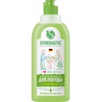 Средство для мытья посуды SYNERGETIC Яблоко, 500мл Средство для мытья посуды SYNERGETIC Яблоко, 500мл