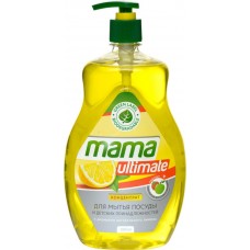 Средство для мытья посуды и детских принадлежностей MAMAULTIMATE концентрированный с ароматом натурального лимона, 1л в магазинах Лента