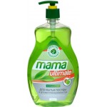 Средство для мытья посуды и детских принадлежностей MAMA ULTIMATE концентрированный с ароматом зеленого чая, 1л Средство для мытья посуды и детских принадлежностей MAMA ULTIMATE концентрированный с ароматом зеленого чая, 1л