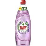 Средство для мытья посуды FAIRY Pure&Clean Лаванда и розмарин, 650мл Средство для мытья посуды FAIRY Pure&Clean Лаванда и розмарин, 650мл