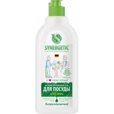 Средство для мытья посуды и детских игрушек SYNERGETIC биоразлагаемое с ароматом алоэ, 500мл в магазинах Лента