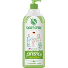 Средство для мытья посуды и детских игрушек SYNERGETIC биоразлагаемое с ароматом яблока, 1л в магазинах Лента