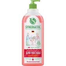 Средство для мытья посуды и детских игрушек SYNERGETIC биоразлагаемое с ароматом арбуза, 1л в магазинах Лента