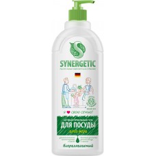 Средство для мытья посуды и детских игрушек SYNERGETIC биоразлагаемое с ароматом алоэ, 1л в магазинах Лента Средство для мытья посуды и детских игрушек SYNERGETIC биоразлагаемое с ароматом алоэ, 1л в магазинах Лента