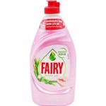 Средство для мытья посуды FAIRY Розовый жасмин и алоэ вера, 450мл Средство для мытья посуды FAIRY Розовый жасмин и алоэ вера, 450мл
