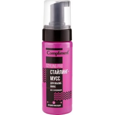 Мусс для волос COMPLIMENT Styling pro средняя фиксация, 165мл в магазинах Лента Мусс для волос COMPLIMENT Styling pro средняя фиксация, 165мл в магазинах Лента