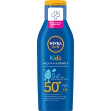 Лосьон солнцезащитный детский NIVEA SPF50+, 200мл в магазинах Лента